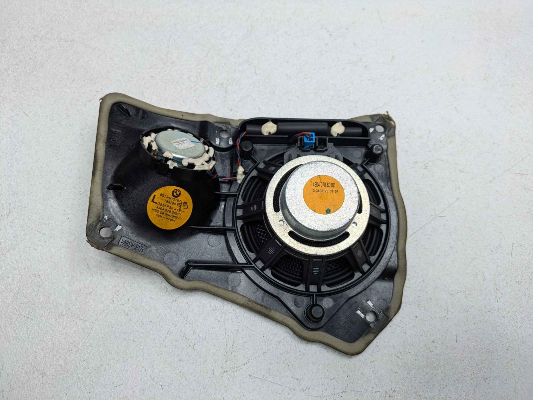 2008 - 2012 OEM BMW 750LI FRONT AND REAR AUDIO SOUND SYSTEM SPEAKER SET