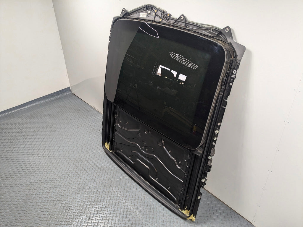 08 - 12 OEM BMW 750LI SUN ROOF MOON ROOF GLASS WITH BRACKET FRAME PANEL ASSEMBLY