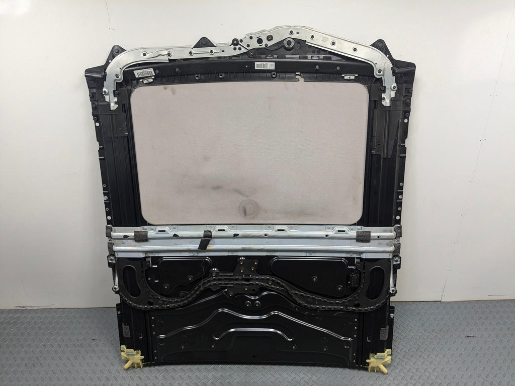 08 - 12 OEM BMW 750LI SUN ROOF MOON ROOF GLASS WITH BRACKET FRAME PANEL ASSEMBLY