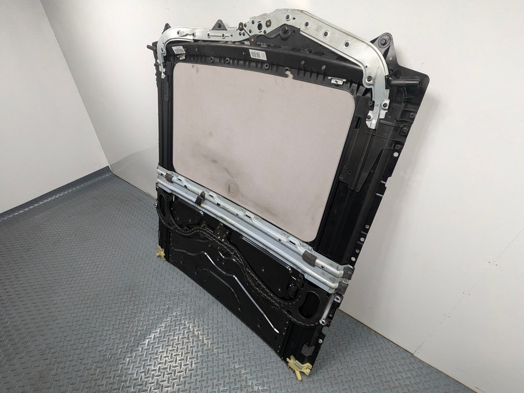 08 - 12 OEM BMW 750LI SUN ROOF MOON ROOF GLASS WITH BRACKET FRAME PANEL ASSEMBLY