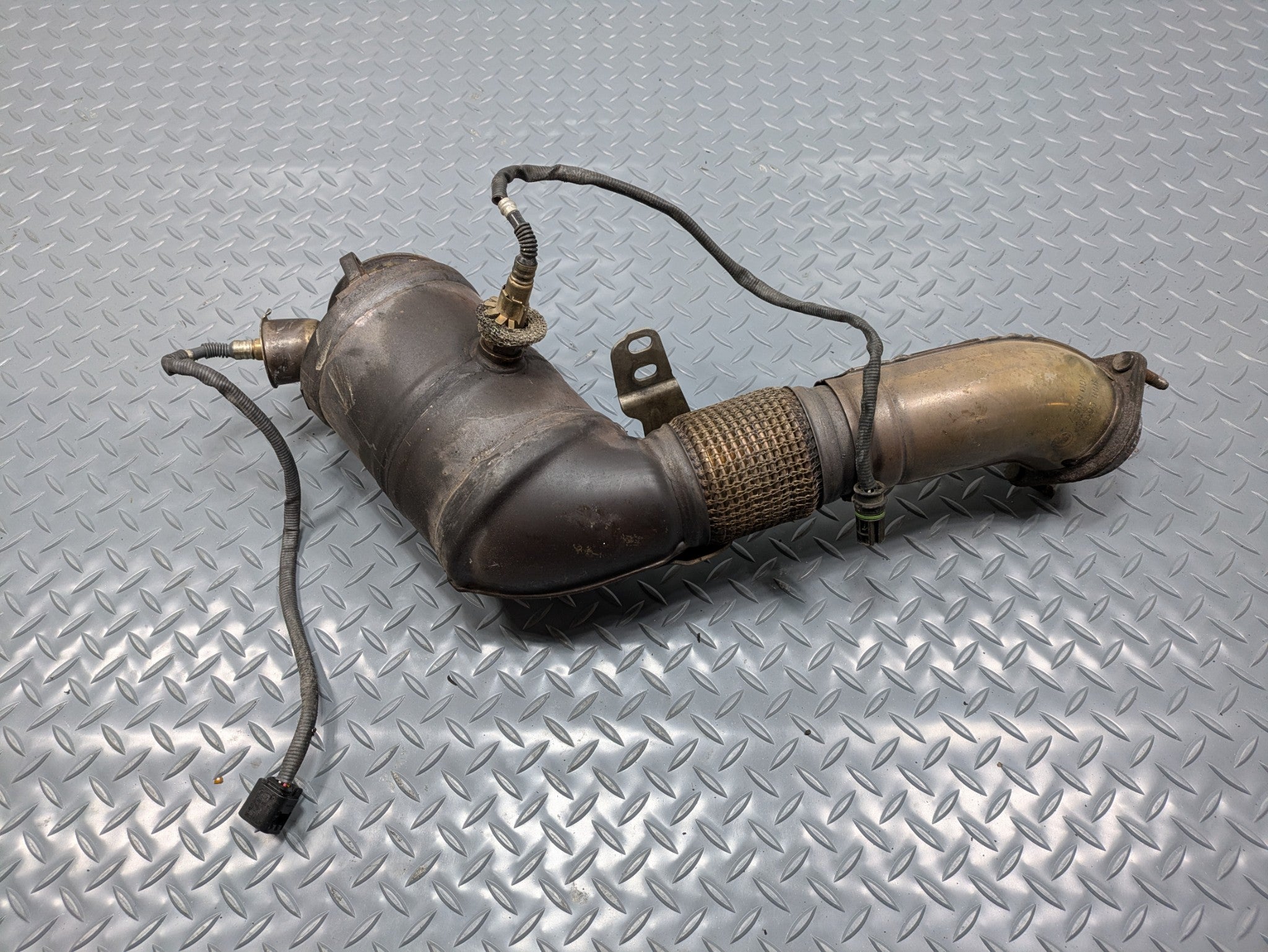 2008 - 2012 OEM BMW 750LI RIGHT PASSENGER SIDE EXHAUST TURBO DOWN PIPE