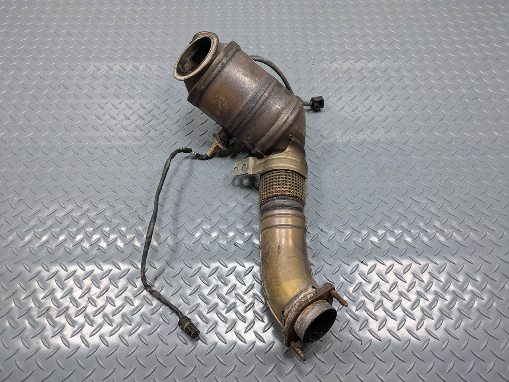 2008 - 2012 OEM BMW 750LI RIGHT PASSENGER SIDE EXHAUST TURBO DOWN PIPE