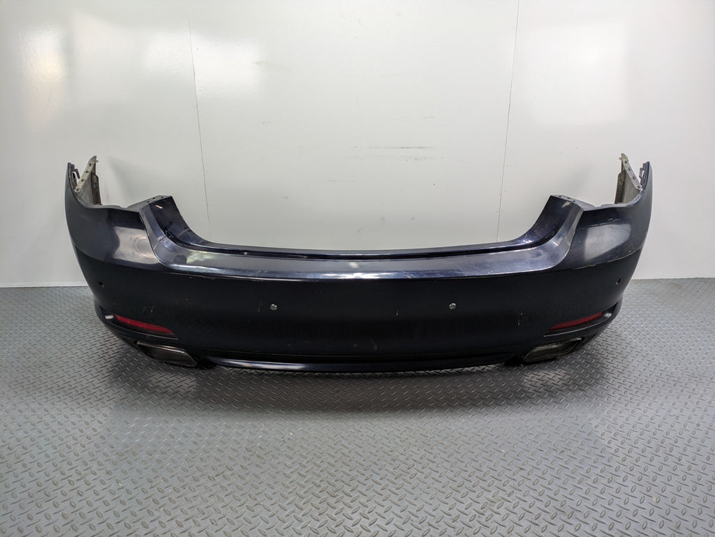 08 - 12 OEM BMW 750LI REAR BUMPER COVER PANEL WITH PARK ASSIST REFLECTOR LIGHT