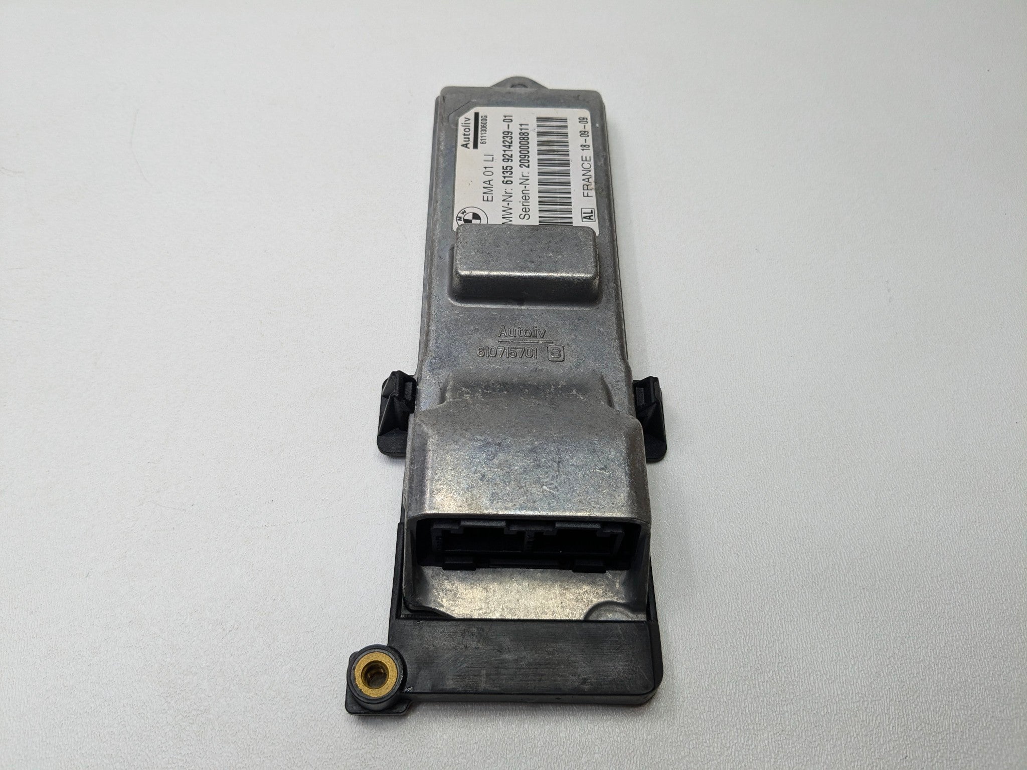 08 - 12 OEM BMW 750LI FRONT LEFT SIDE SEAT BELT RETRACTOR CONTROL MODULE UNIT