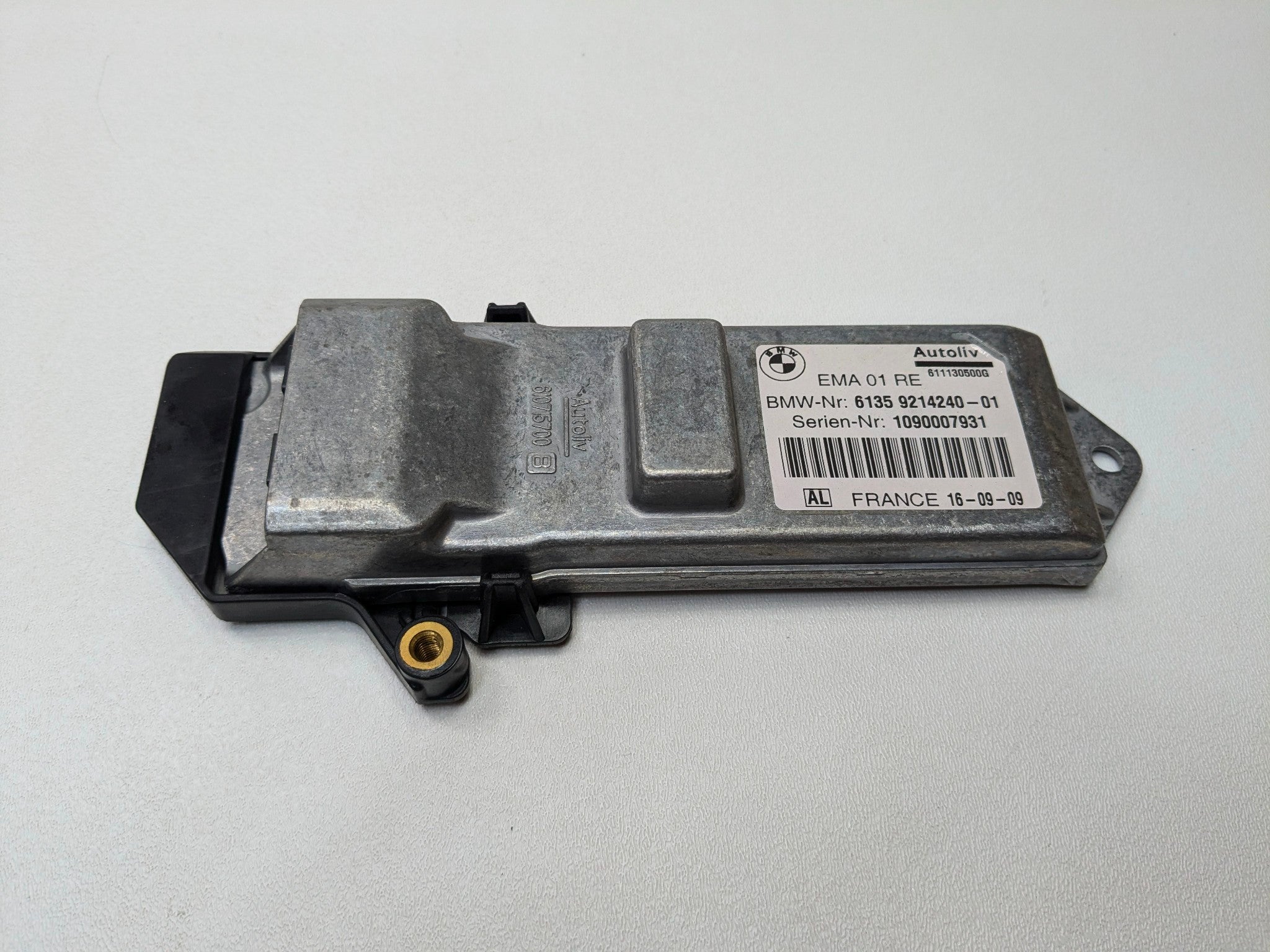 08 - 12 OEM BMW 750LI FRONT RIGHT SIDE SEAT BELT RETRACTOR CONTROL MODULE UNIT