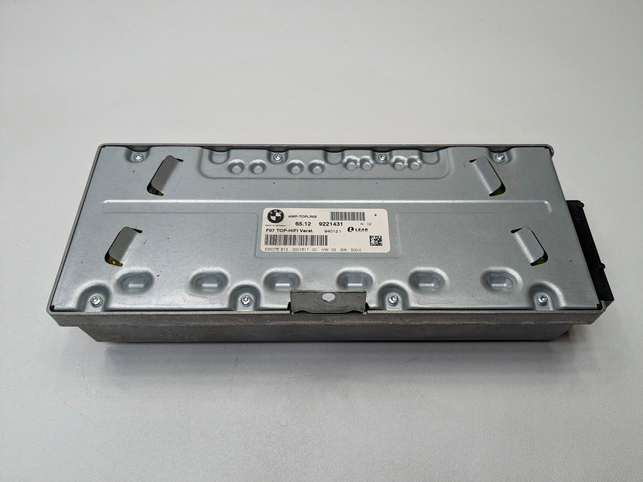 2008 - 2012 OEM BMW 750LI TOP HIFI LEAR RADIO AUDIO SYSTEM AMPLIFIER UNIT