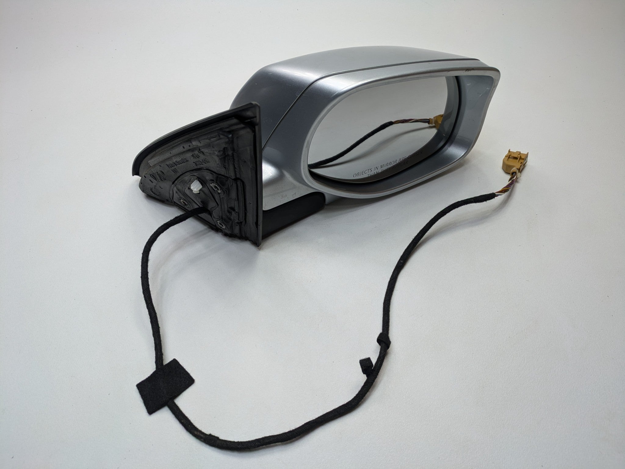 2008 - 2010 OEM PORSCHE CAYENNE FRONT RIGHT SIDE EXTERIOR DOOR MIRROR SILVER