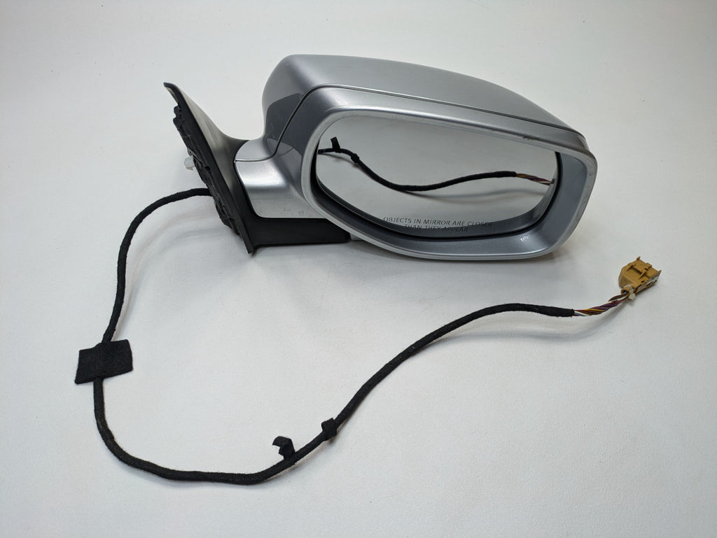 2008 - 2010 OEM PORSCHE CAYENNE FRONT RIGHT SIDE EXTERIOR DOOR MIRROR SILVER