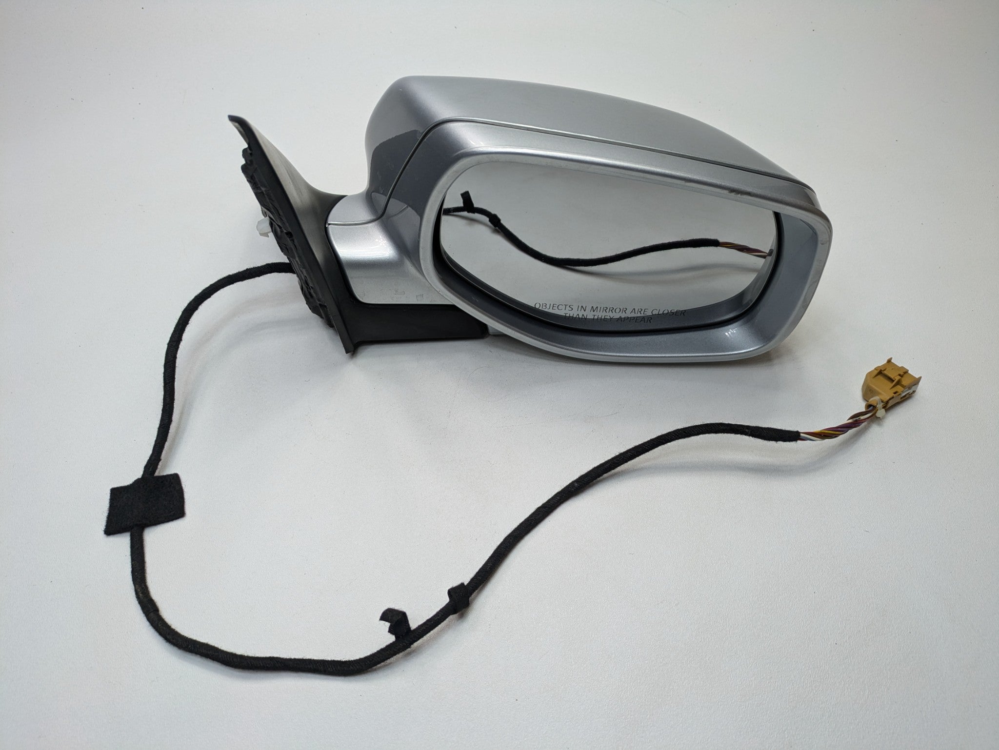 2008 - 2010 OEM PORSCHE CAYENNE FRONT RIGHT SIDE EXTERIOR DOOR MIRROR SILVER