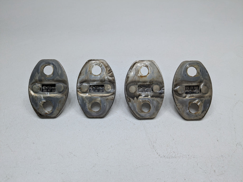 2008 - 2010 OEM PORSCHE CAYENNE FRONT AND REAR DOOR LOCK LATCH STRIKERS SET OF 4