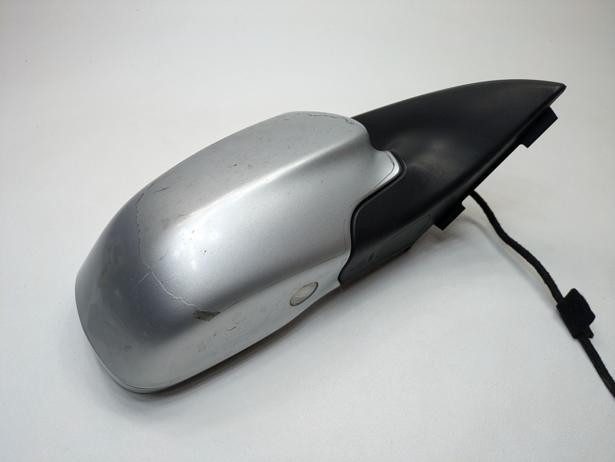 2008 - 2010 OEM PORSCHE CAYENNE FRONT RIGHT SIDE EXTERIOR DOOR MIRROR SILVER