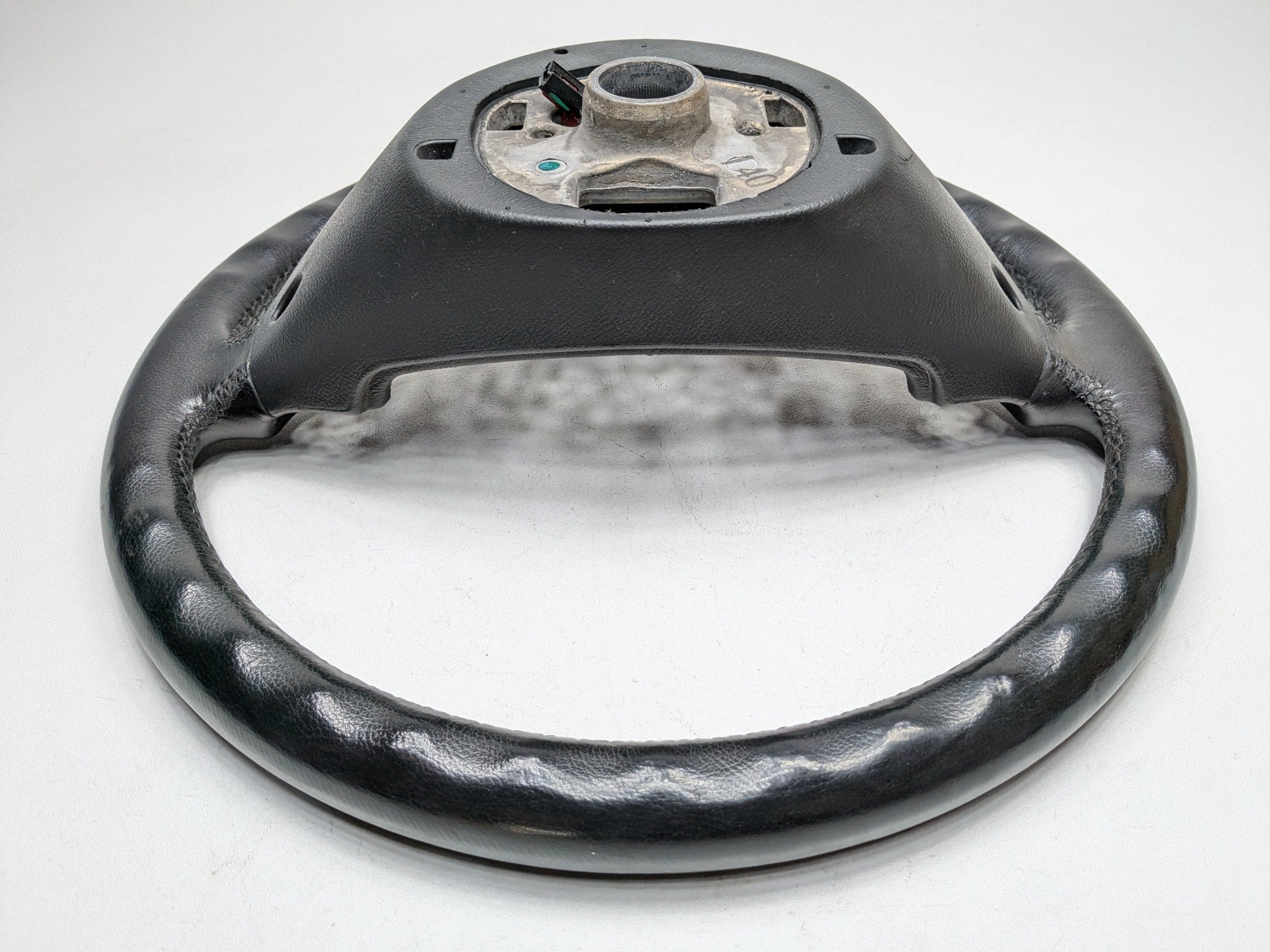 2008 - 2010 OEM PORSCHE CAYENNE FRONT STEERING WHEEL ASSEMBLY BLACK