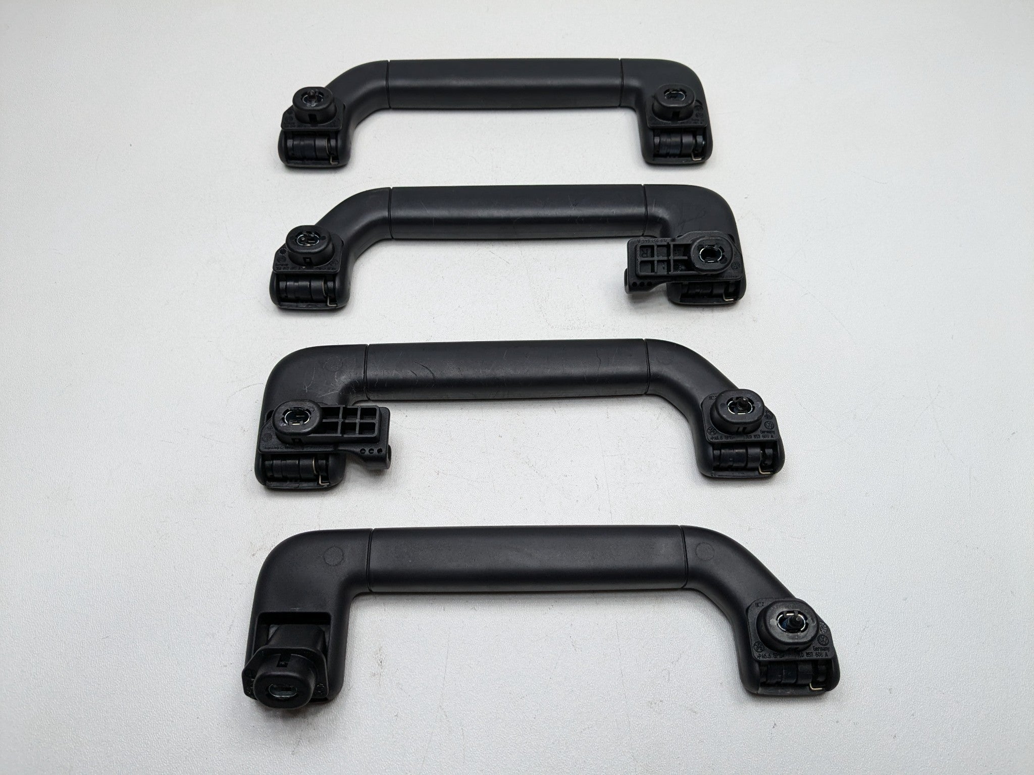 2008 - 2010 OEM PORSCHE CAYENNE INTERIOR UPPER ROOF GRAB BAR HANDLE SET OF 4