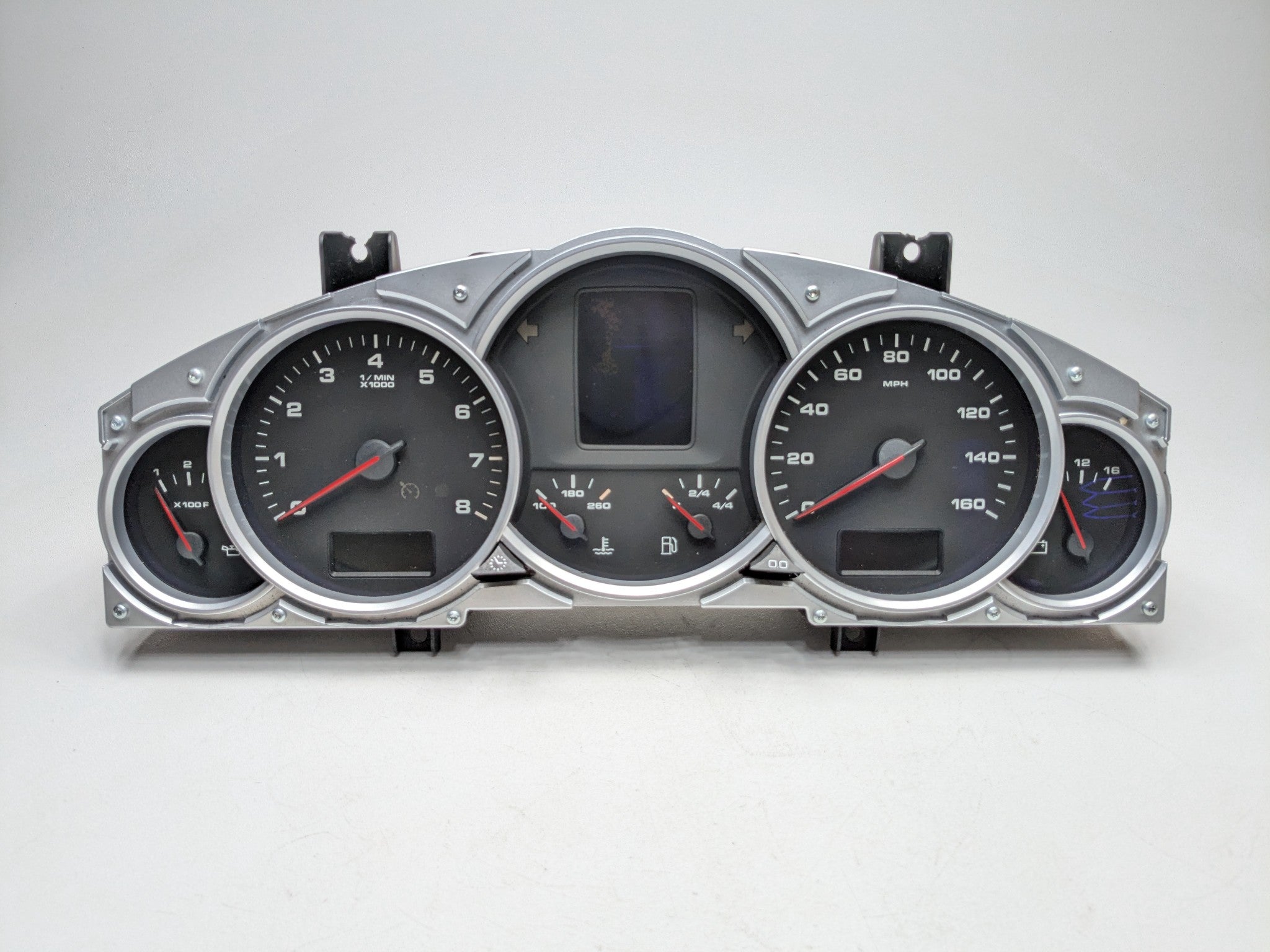 2008 - 2010 OEM PORSCHE CAYENNE INSTRUMENT SPEEDOMETER GAUGE CLUSTER ASSEMBLY