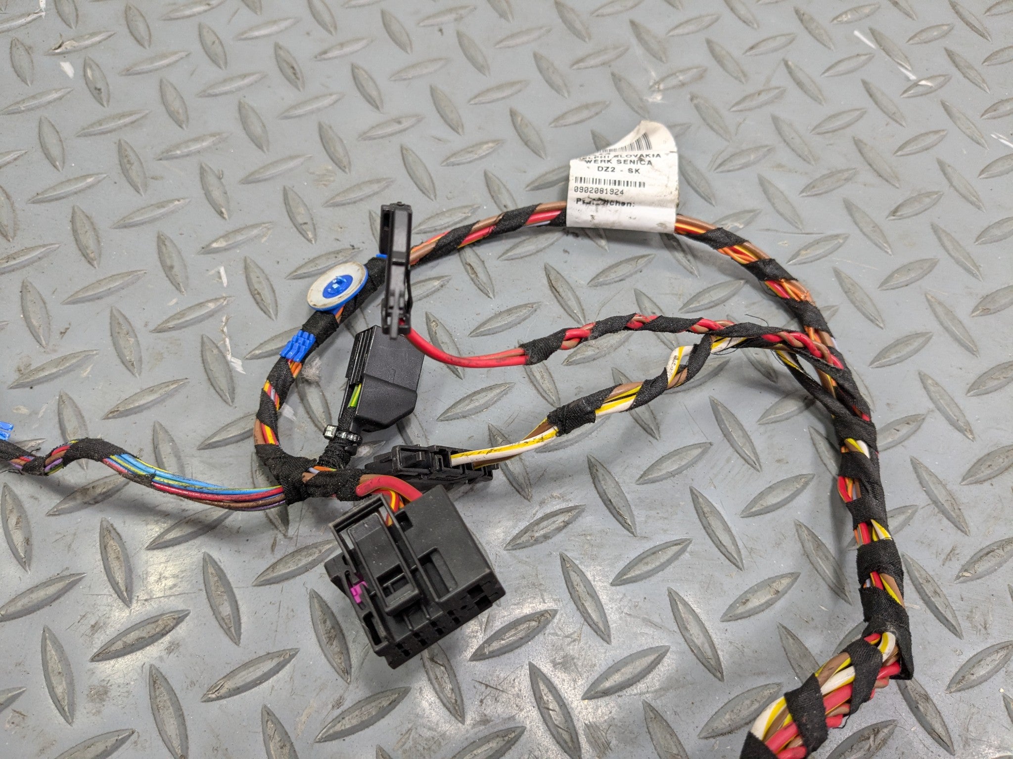 2008 - 2010 OEM PORSCHE CAYENNE FRONT LEFT DRIVER SIDE DOOR WIRING HARNESS