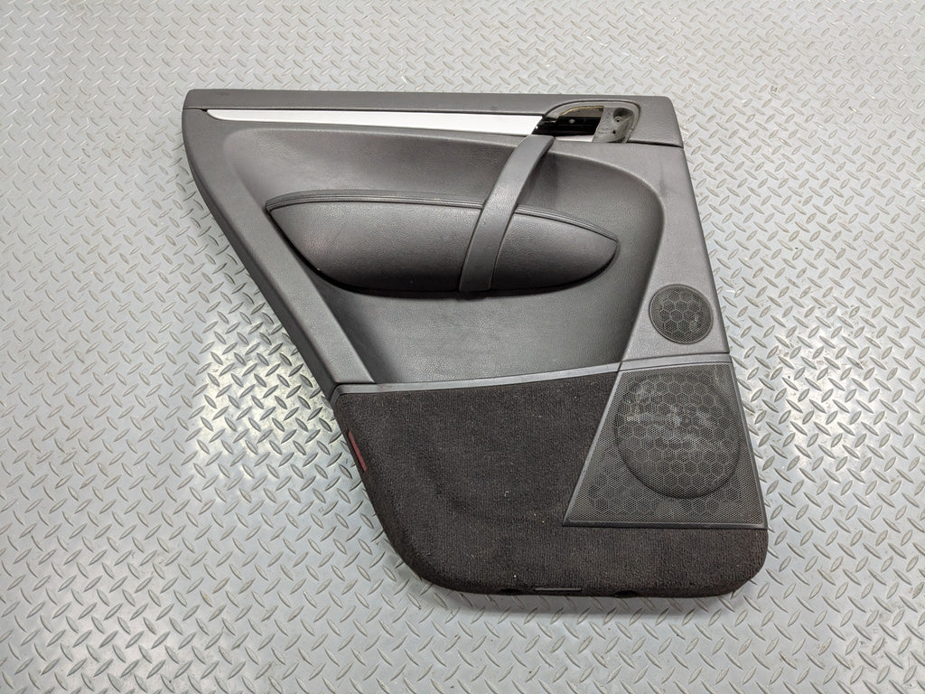 2008 - 2010 OEM PORSCHE CAYENNE REAR LEFT INTERIOR DOOR PANEL TRIM COVER BLACK