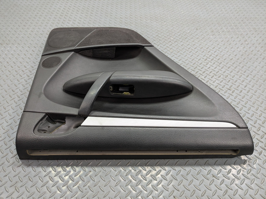 2008 - 2010 OEM PORSCHE CAYENNE REAR LEFT INTERIOR DOOR PANEL TRIM COVER BLACK