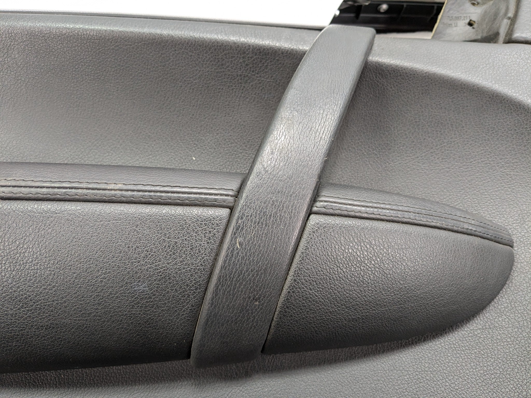 2008 - 2010 OEM PORSCHE CAYENNE REAR LEFT INTERIOR DOOR PANEL TRIM COVER BLACK