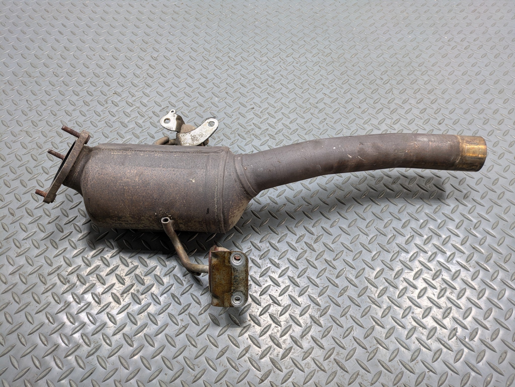 2008 - 2010 OEM PORSCHE CAYENNE REAR RIGHT SECONDARY EXHAUST MANIFOLD DOWNPIPE