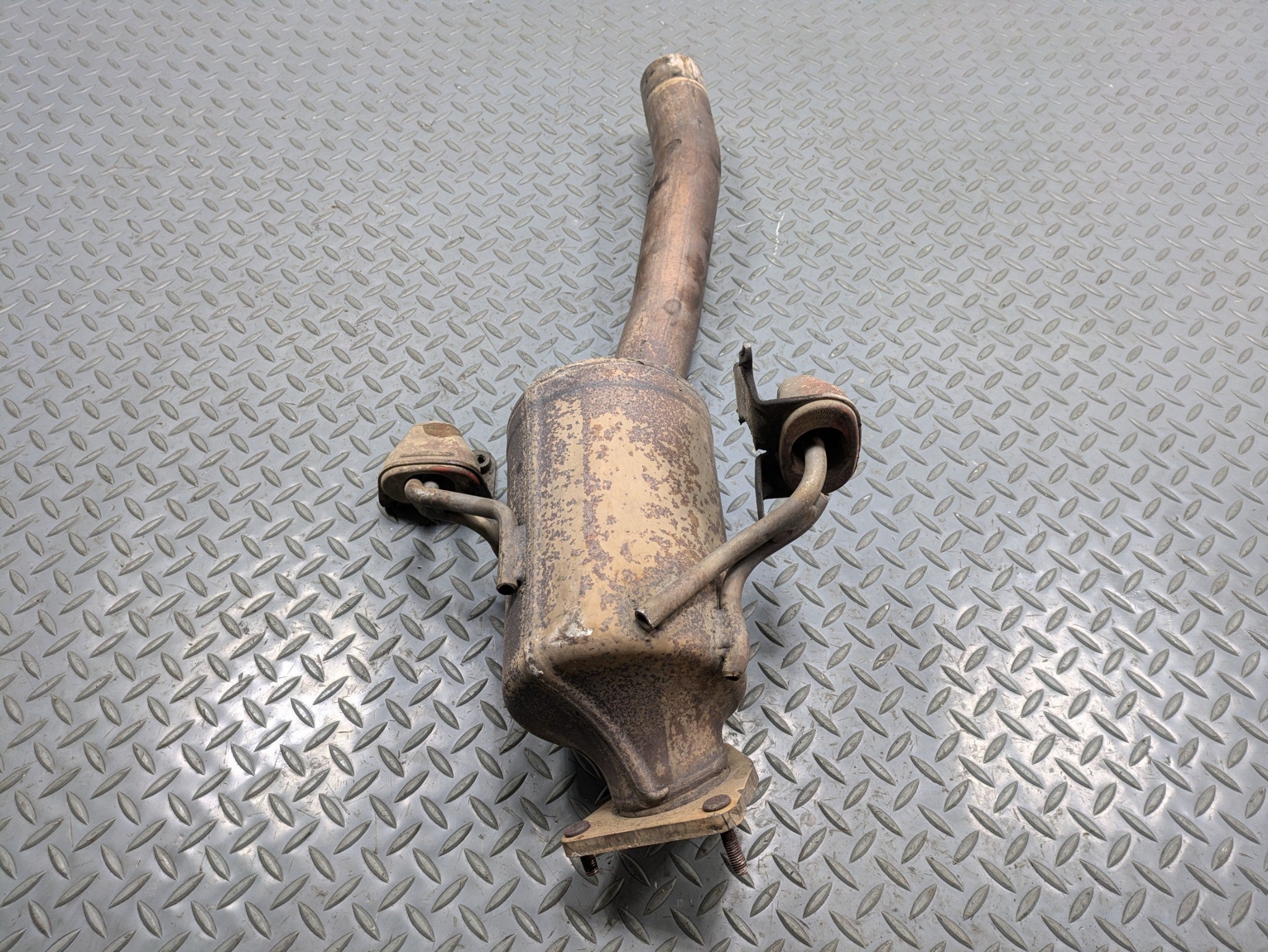 2008 - 2010 OEM PORSCHE CAYENNE REAR RIGHT SECONDARY EXHAUST MANIFOLD DOWNPIPE