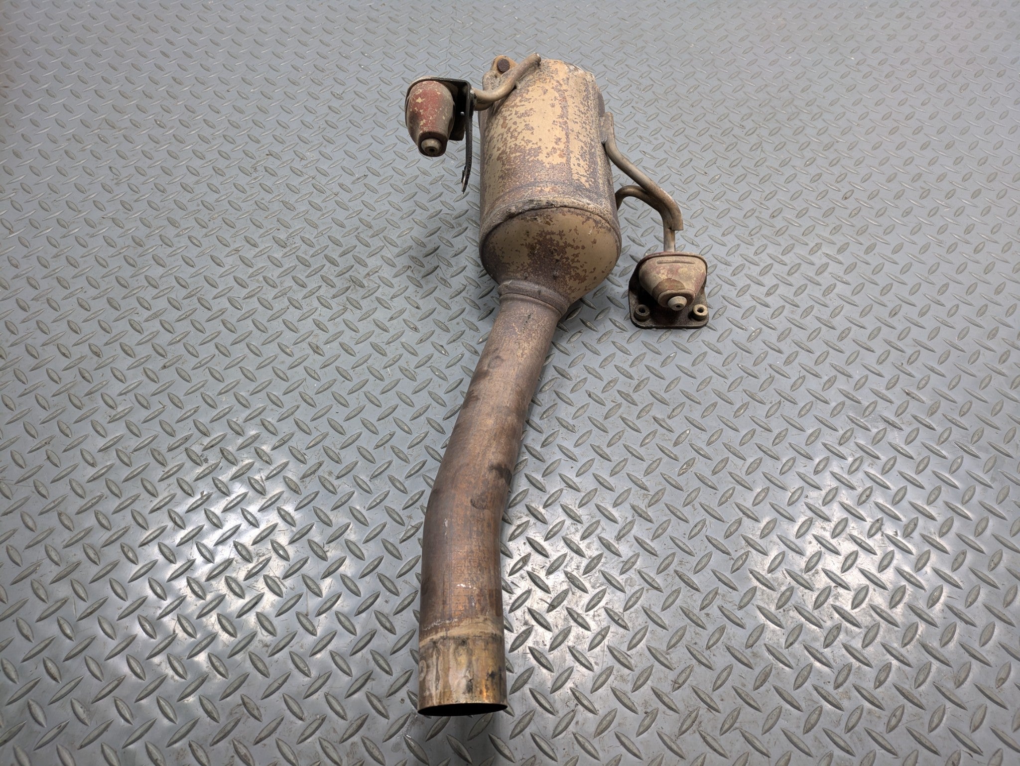 2008 - 2010 OEM PORSCHE CAYENNE REAR RIGHT SECONDARY EXHAUST MANIFOLD DOWNPIPE