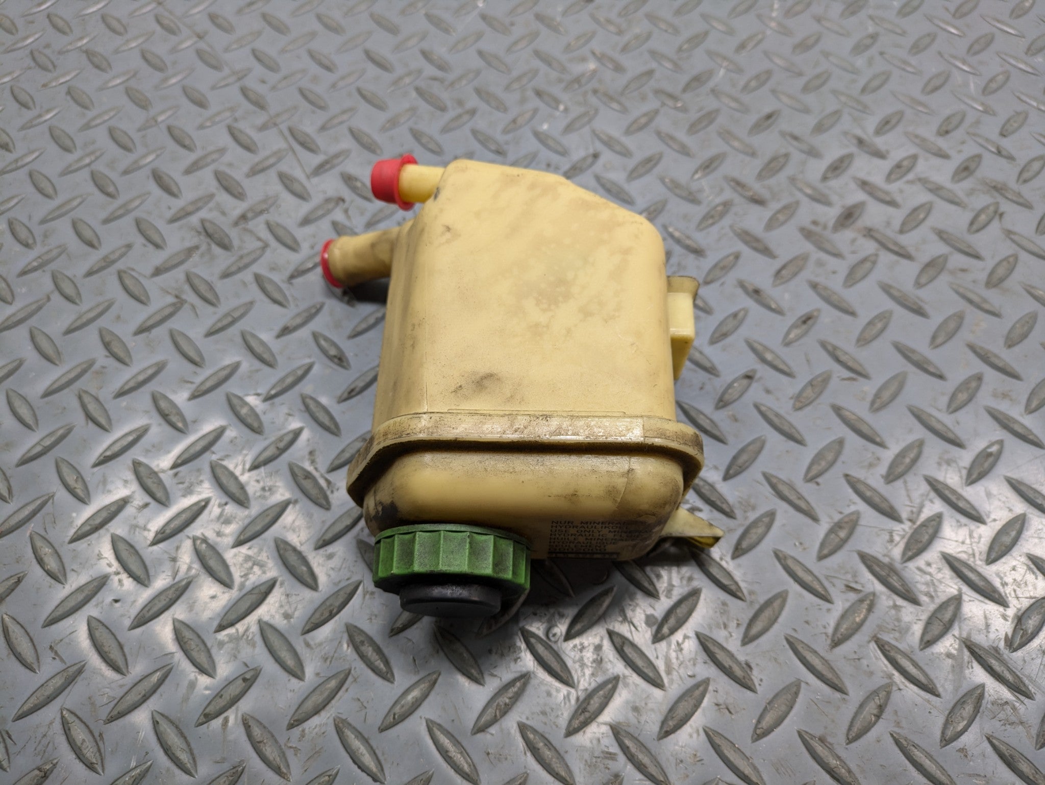 2008 - 2010 OEM PORSCHE CAYENNE POWER STEERING FLUID TANK BOTTLE RESERVOIR