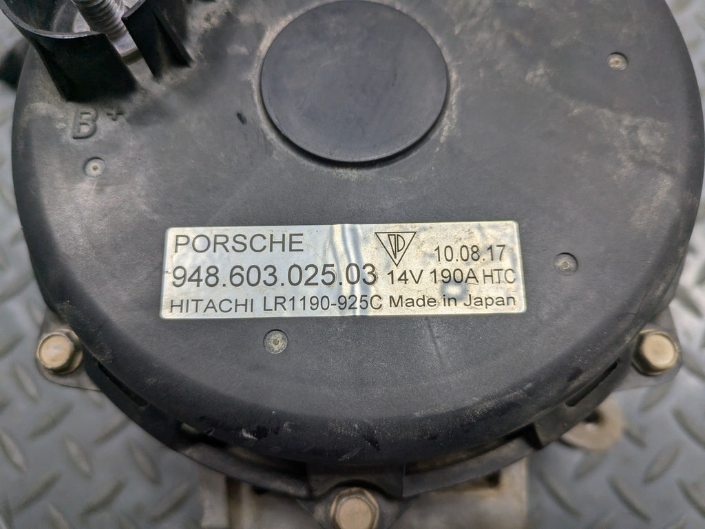 2008 - 2010 OEM PORSCHE CAYENNE POWER GENERATOR ENGINE MOTOR ALTERNATOR ASSEMBLY