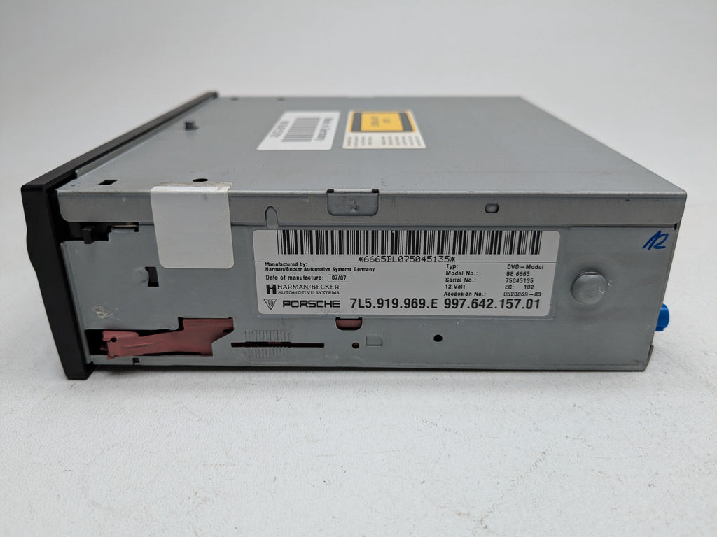 2008 - 2010 OEM PORSCHE CAYENNE NAVIGATION GPS DVD PLAYER SYSTEM MODULE