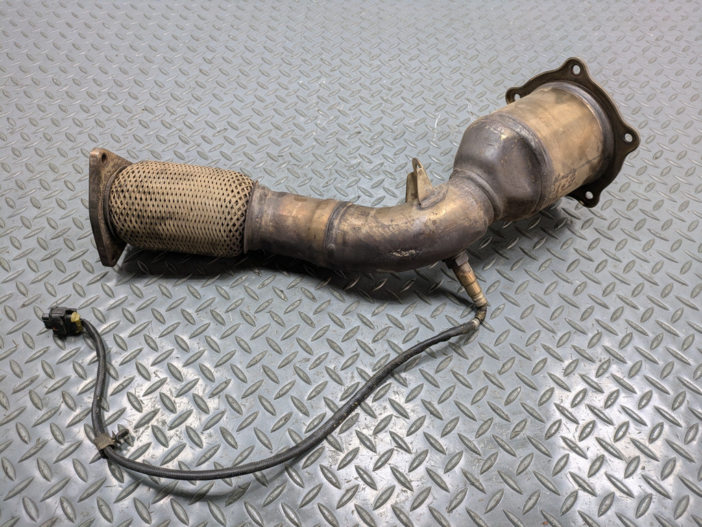 2008 - 2010 OEM PORSCHE CAYENNE REAR PASSENGER SIDE EXHAUST MANIFOLD DOWNPIPE