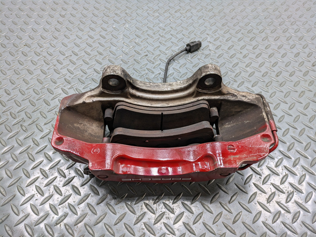 2008 - 2010 OEM PORSCHE CAYENNE FRONT LEFT SIDE BRAKE CALIPER ASSEMBLY