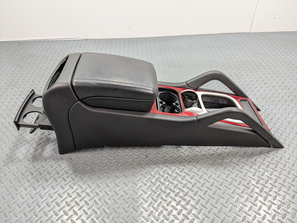 2008 - 2010 OEM PORSCHE CAYENNE CENTER CONSOLE TRIM PANEL WITH ARMREST ASSEMBLY