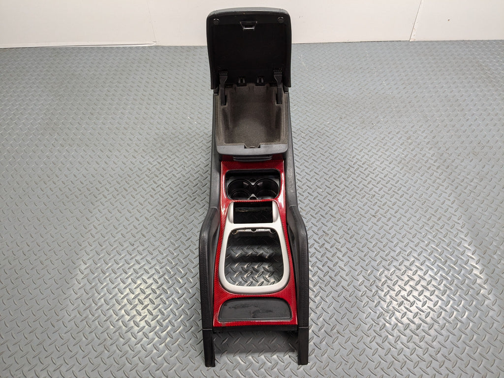 2008 - 2010 OEM PORSCHE CAYENNE CENTER CONSOLE TRIM PANEL WITH ARMREST ASSEMBLY