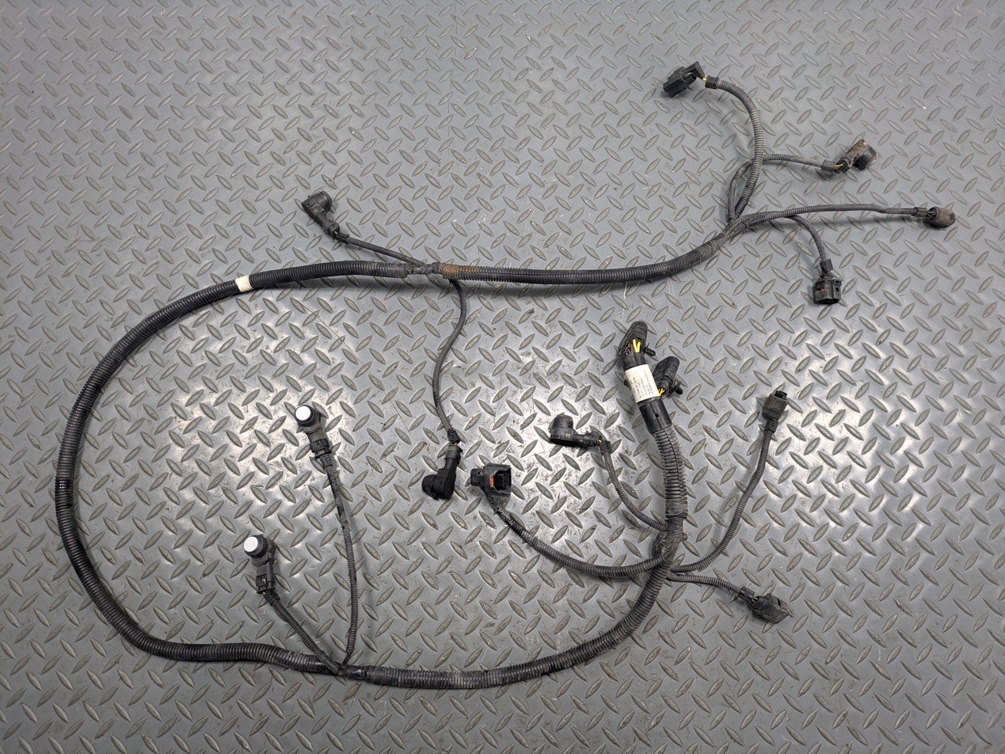 2008 - 2010 OEM PORSCHE CAYENNE FRONT BUMPER PARK ASSIST SENSOR WIRE HARNESS
