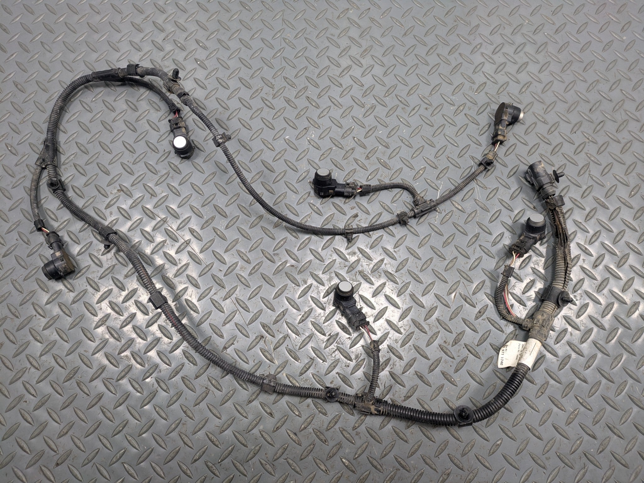 2008 - 2010 OEM PORSCHE CAYENNE REAR BUMPER PARK ASSIST SENSOR WIRE HARNESS