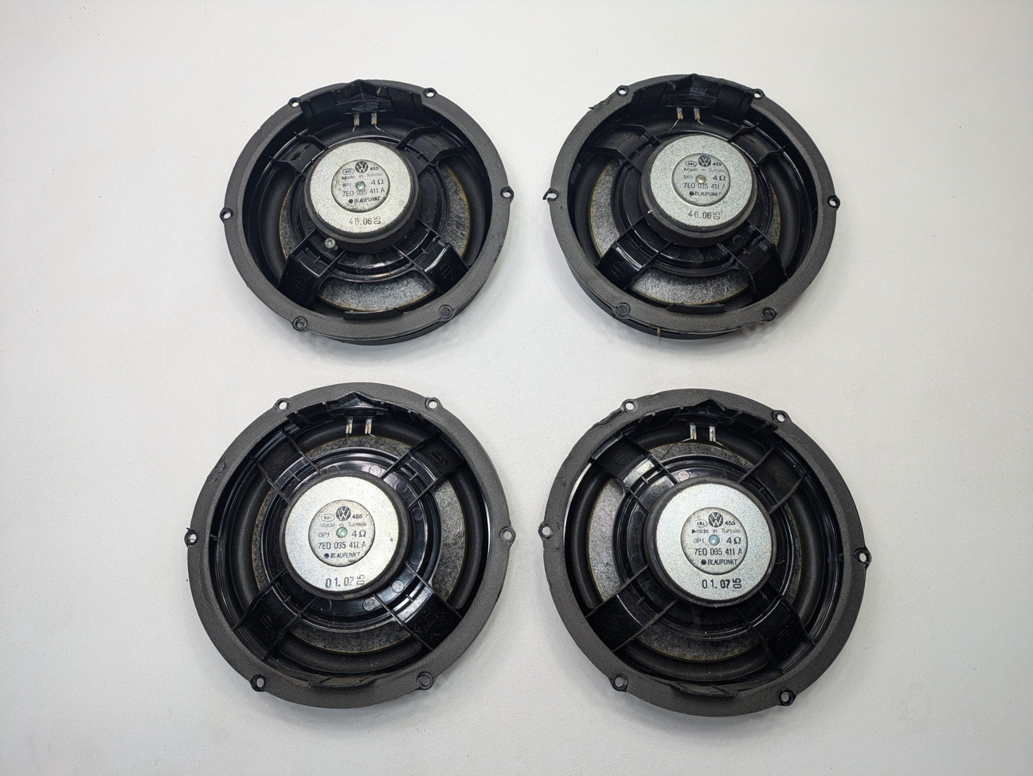2008 - 2010 OEM PORSCHE CAYENNE FRONT REAR LEFT AND RIGHT DOOR AUDIO SPEAKER SET