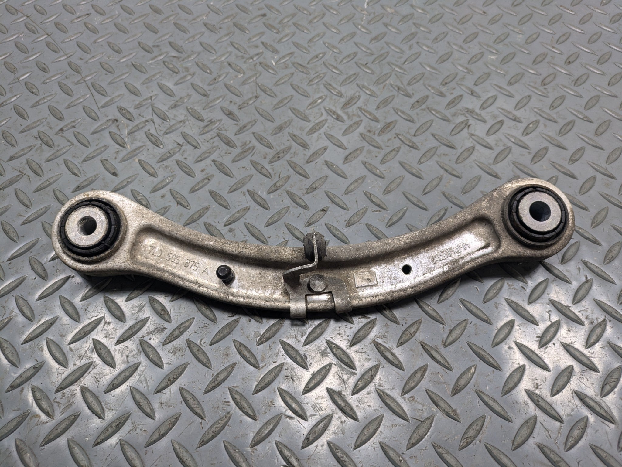 2008 - 2010 OEM PORSCHE CAYENNE REAR LEFT DRIVER SIDE UPPER FORWARD CONTROL ARM