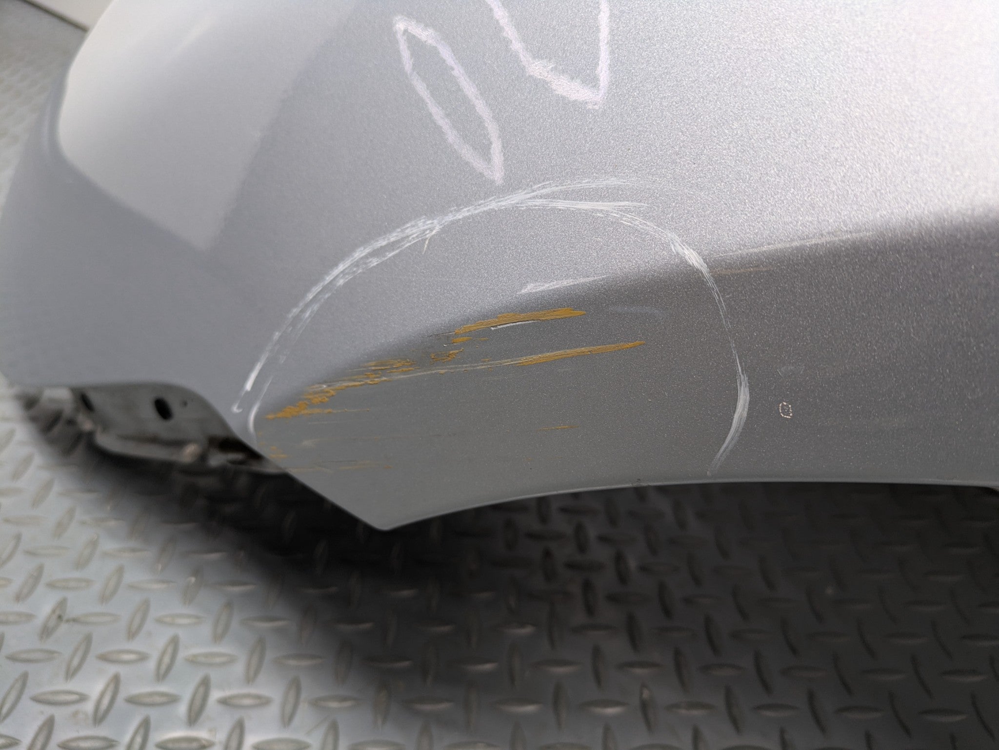 2008 - 2010 OEM PORSCHE CAYENNE FRONT LEFT DRIVER SIDE FENDER SHELL PANEL