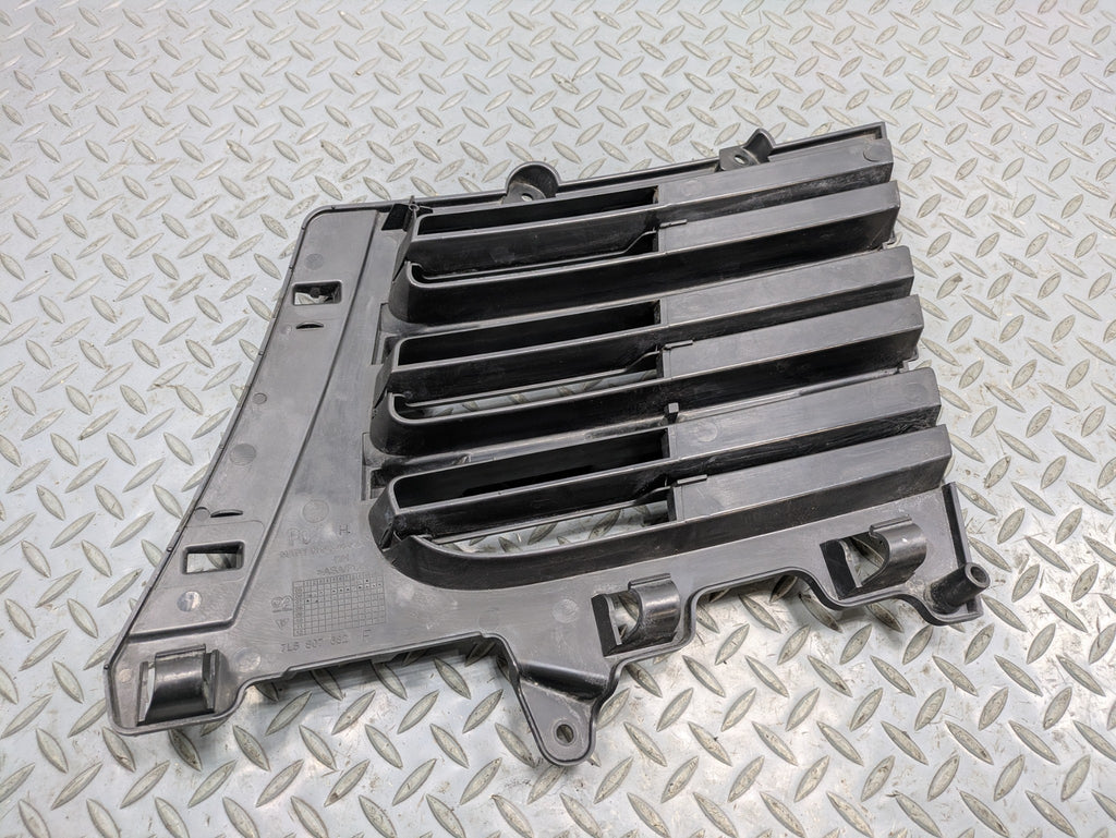 2008 - 2010 OEM PORSCHE CAYENNE FRONT RIGHT PASSENGER SIDE BUMPER GRILLE