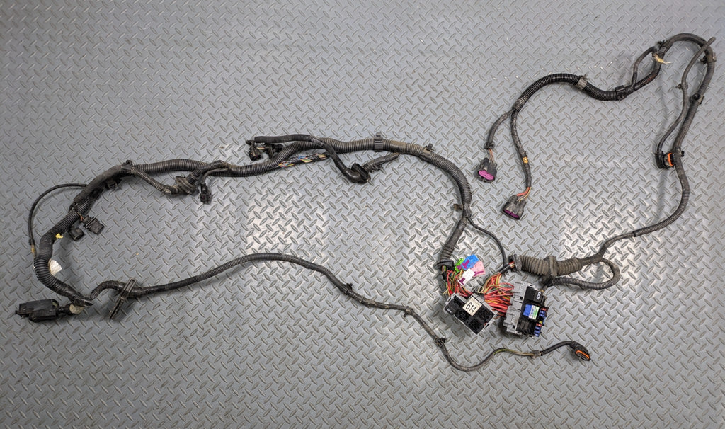 2008 - 2010 OEM PORSCHE CAYENNE INTERIOR HOOD WIRE HARNESS CABLE AND CONNECTOR