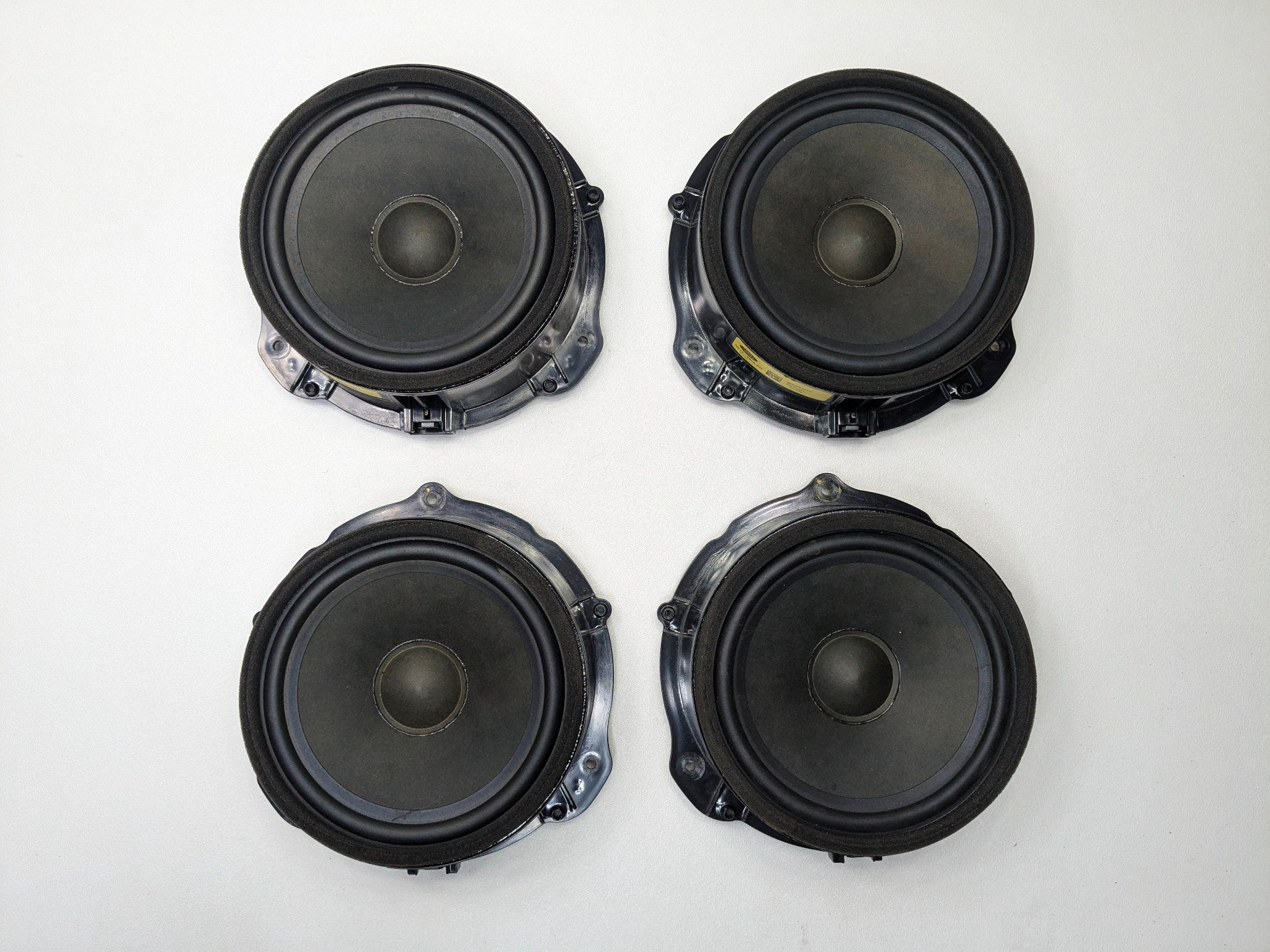 2016 - 2024 OEM JAGUAR XF FRONT AND REAR AUDIO SOUND SYSTEM SPEAKER SET