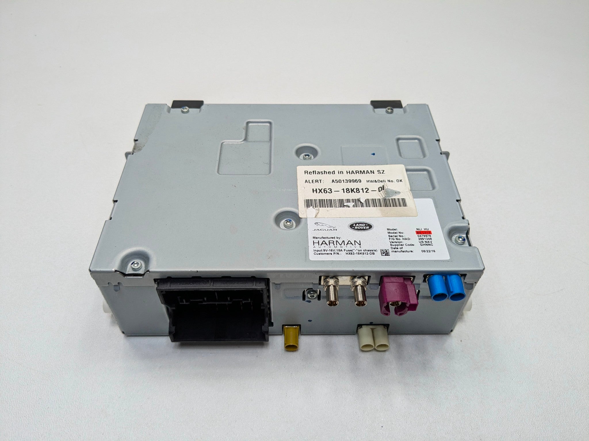 2016 - 2024 OEM JAGUAR XF AUDIO SATELLITE RADIO RECEIVER UNIT HARMAN KARDON