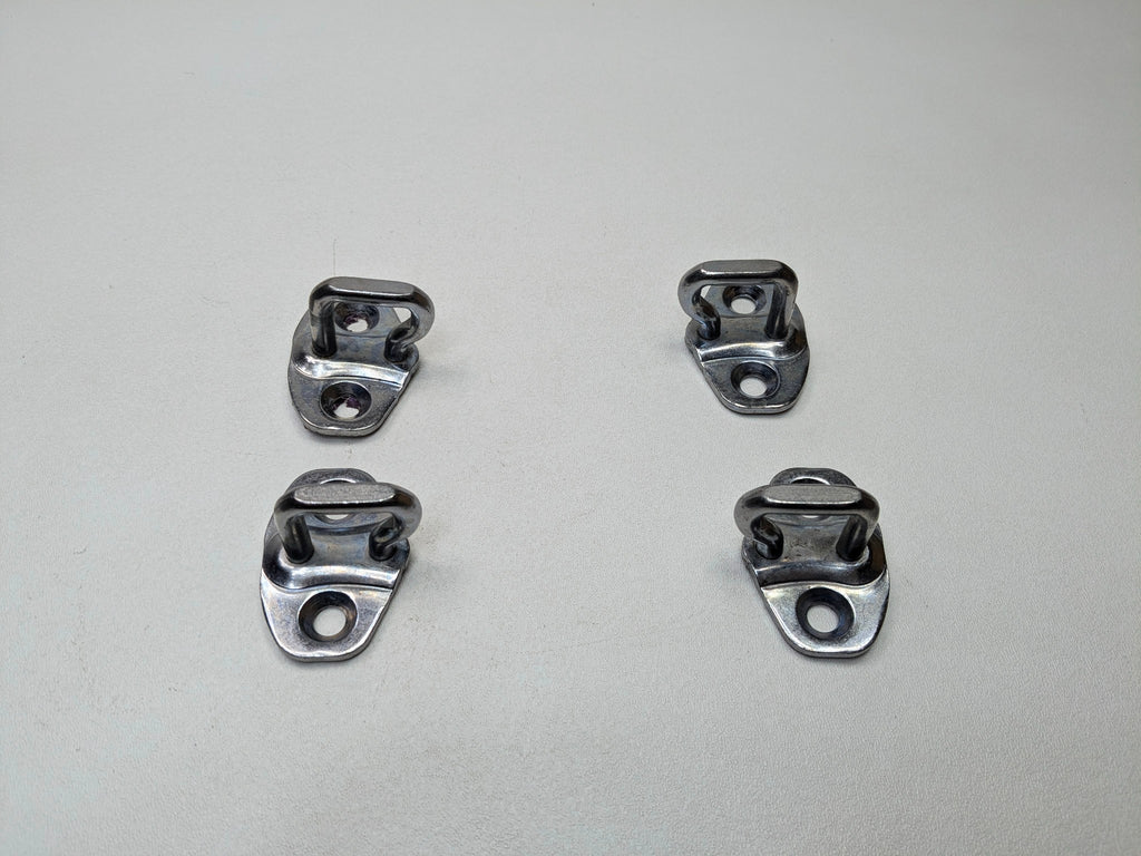 13 - 17 OEM LAND ROVER RANGE ROVER FRONT AND REAR DOOR LOCK STRIKER PLATE SET 4