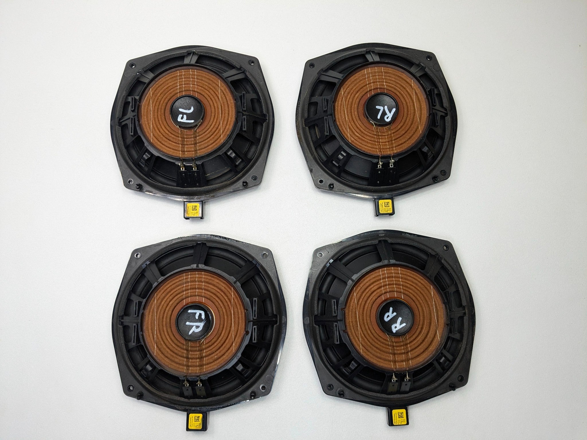 13 - 17 OEM LAND ROVER RANGE ROVER FRONT AND REAR AUDIO SOUND SYSTEM SPEAKER SET