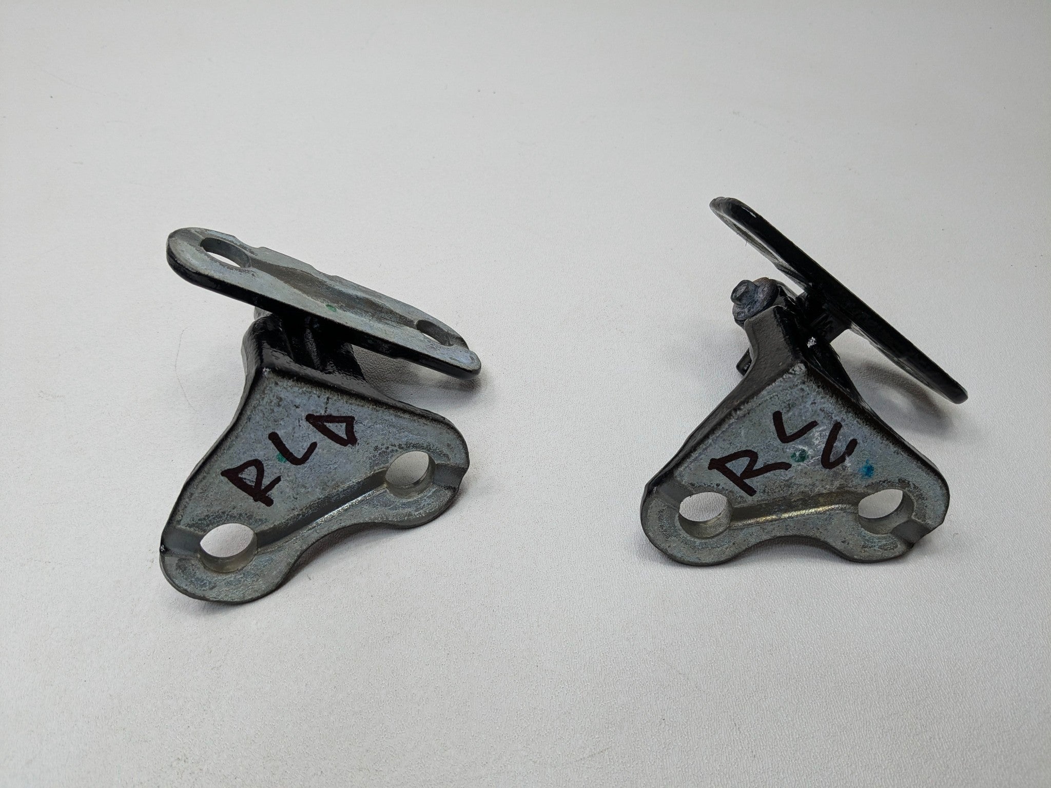 2013 - 2017 OEM LAND ROVER RANGE ROVER FRONT LEFT DRIVER SIDE DOOR HINGE SET 2