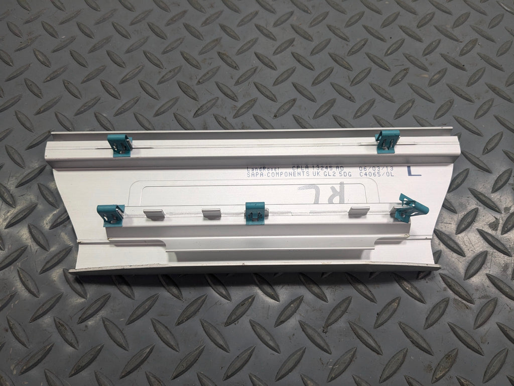 2013 - 2017 OEM LAND ROVER RANGE ROVER REAR LEFT SIDE DOOR SCUFF SILL PLATE