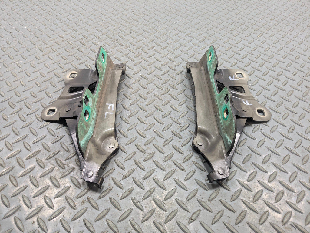 2013 - 2017 OEM LAND ROVER RANGE ROVER FRONT LEFT AND RIGHT HOOD HINGES PAIR SET