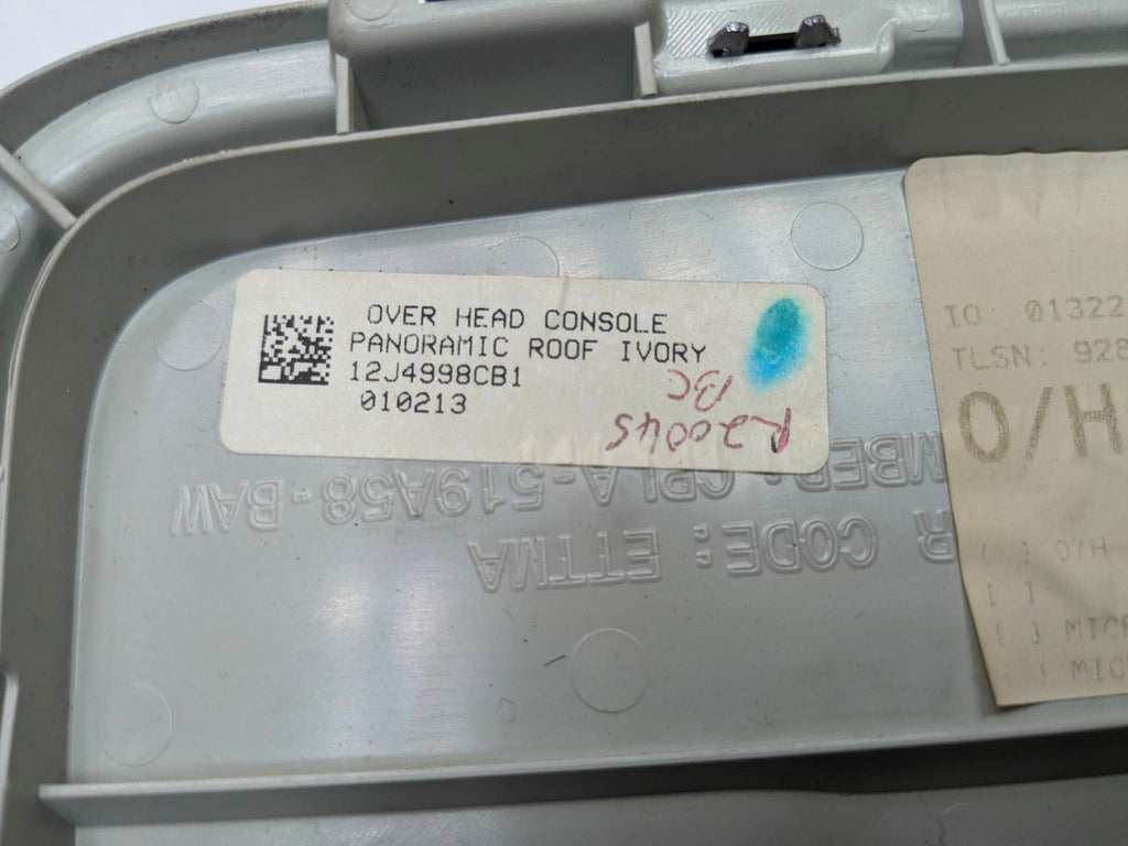 13 - 17 OEM LAND ROVER RANGE ROVER FRONT UPPER OVERHEAD ROOF INTERIOR DOME LIGHT