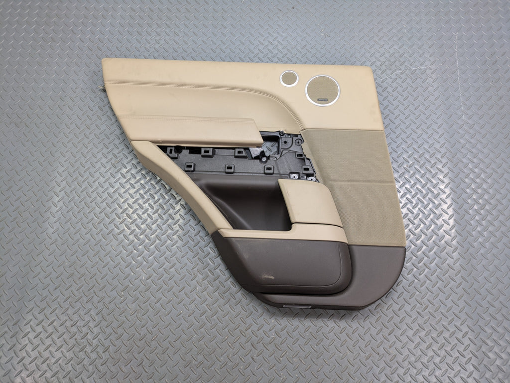 2013 - 2017 OEM LAND ROVER RANGE ROVER REAR LEFT DRIVER SIDE DOOR TRIM PANEL