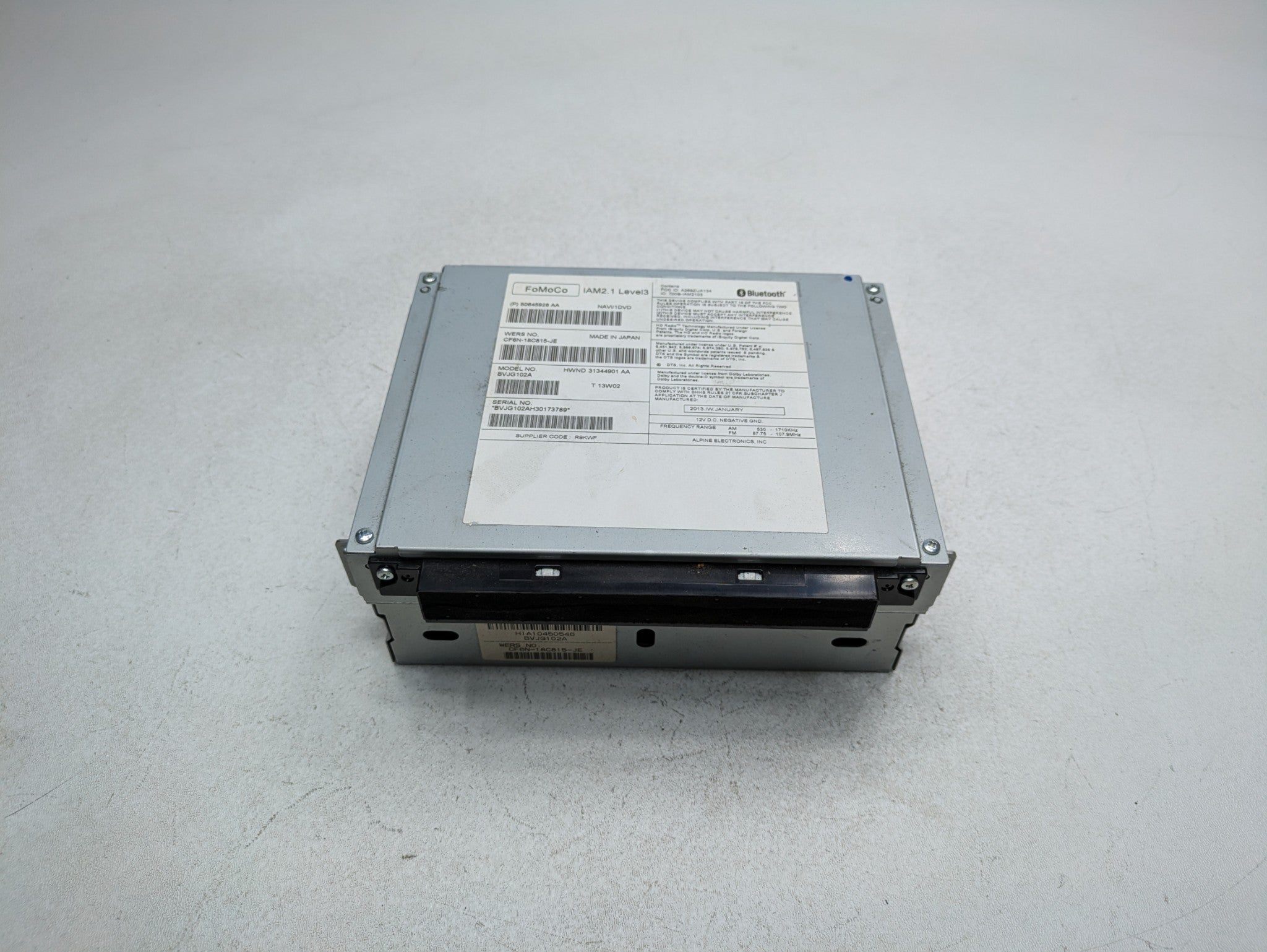 13 - 17 OEM LAND ROVER RANGE ROVER AM FM RADIO AUDIO CD STEREO PLAYER RECEIVER