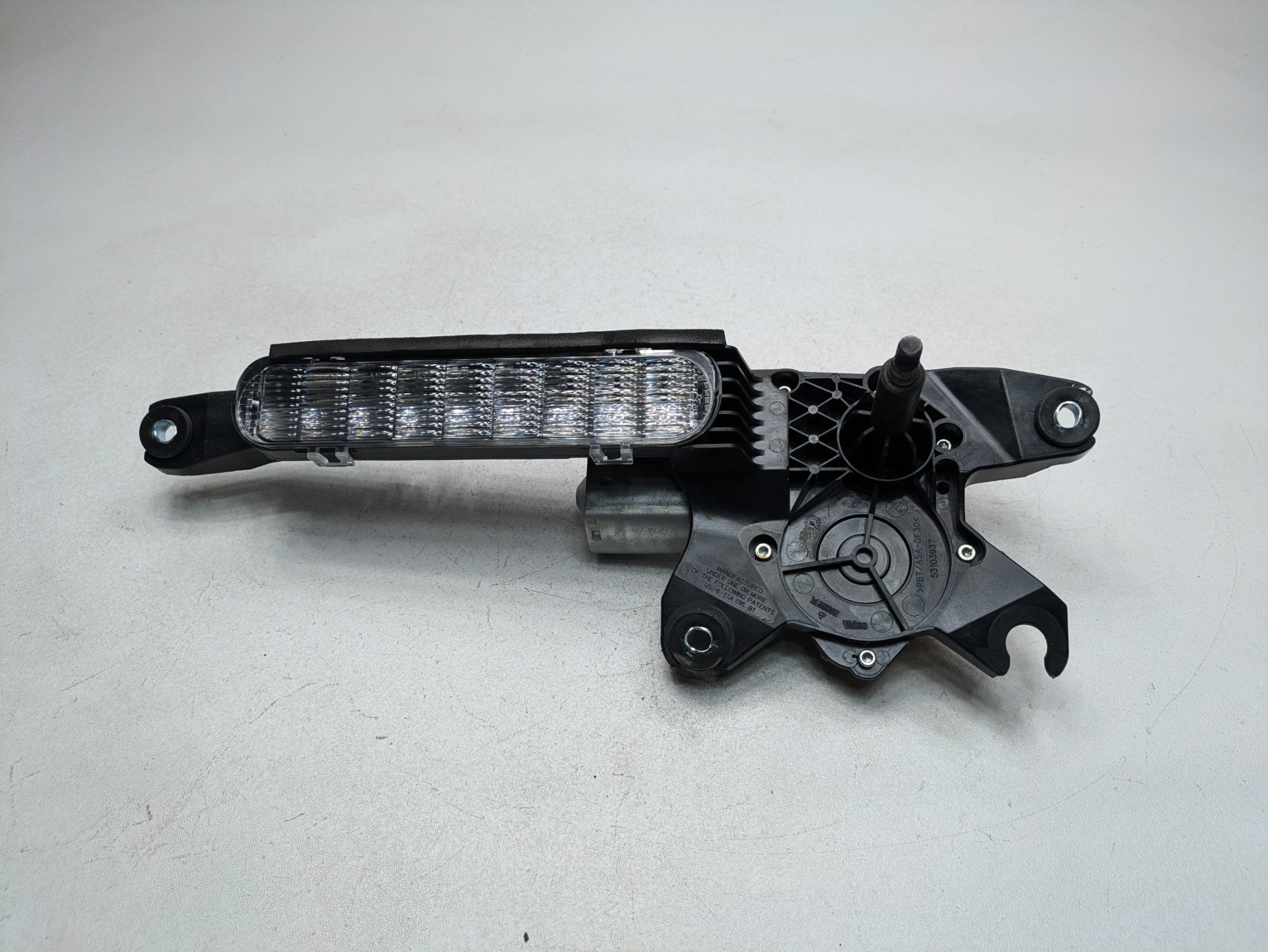 2009 - 2012 OEM FORD FLEX REAR TRUNK WIPER MOTOR WITH BRAKE THIRD LIGHT ASSEMBLY